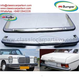 Mercedes Benz W114 W115 coupe bumper with front upper