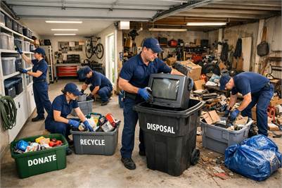 Garage Cleaning Service Winnipeg | Swift Mover