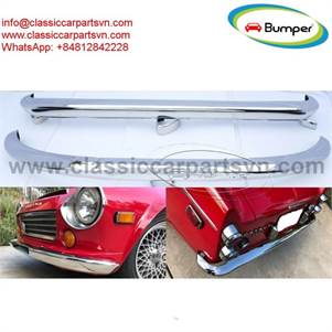 Datsun Roadster Fairlady bumpers no over riders