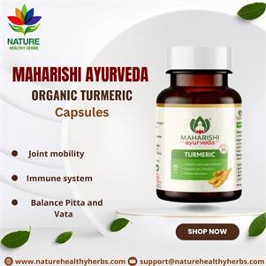 Maharishi Ayurveda Organic Turmeric Capsules