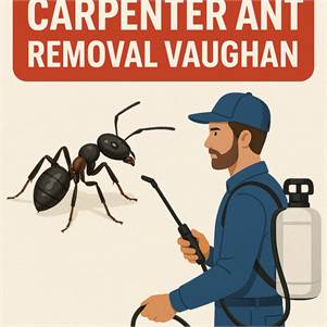 Carpenter Ant Removal Maple - Same-day Emergency Service Ontario