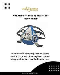 Mask Fit Test In Waterloo Ontario | N95maskfit.com