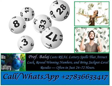 Lottery Spells That Work Instantly to Increase Your Chances of Winning +27836633417